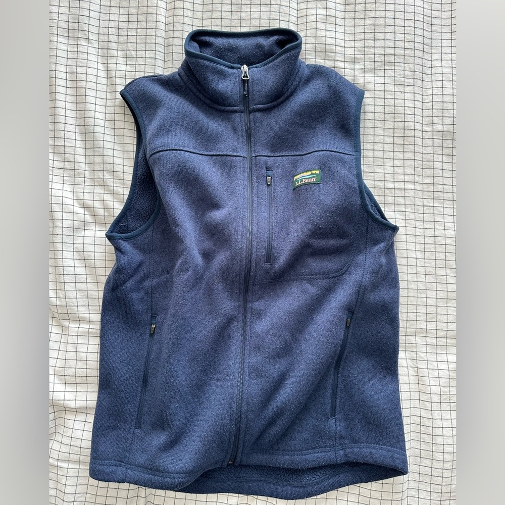 L.L.Bean Sweater Fleece Vest